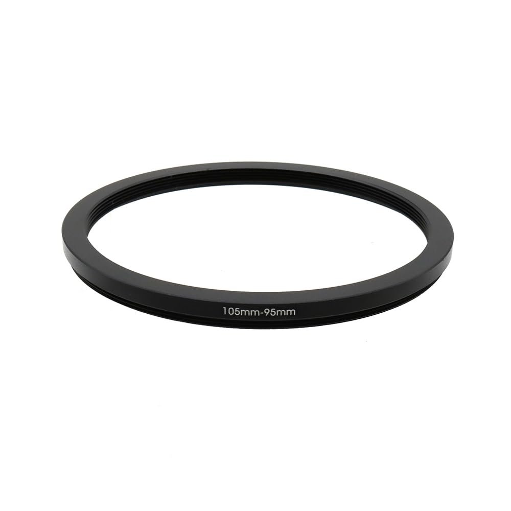 105-77/82/86/95mm Step Down Filter Ring Adapter for Camera ND/UV/CPL (105-95mm)