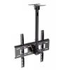 Adjustable Ceiling TV Mount Bracket - Tilting and Swiveling Ceiling TV Mount, Ceiling TV Mount for 32-55 Inch Screen, Telescopic Height Adjustment, Max 400x400mm view 1