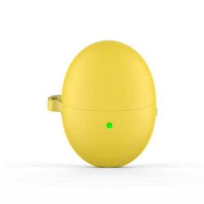 Silicone Case Compatible with FreeBuds 6, Shock-Resistant Cover, Dustproof Design, No-Remove Charging & Precision Fit for Wireless Earbuds (Yellow)
