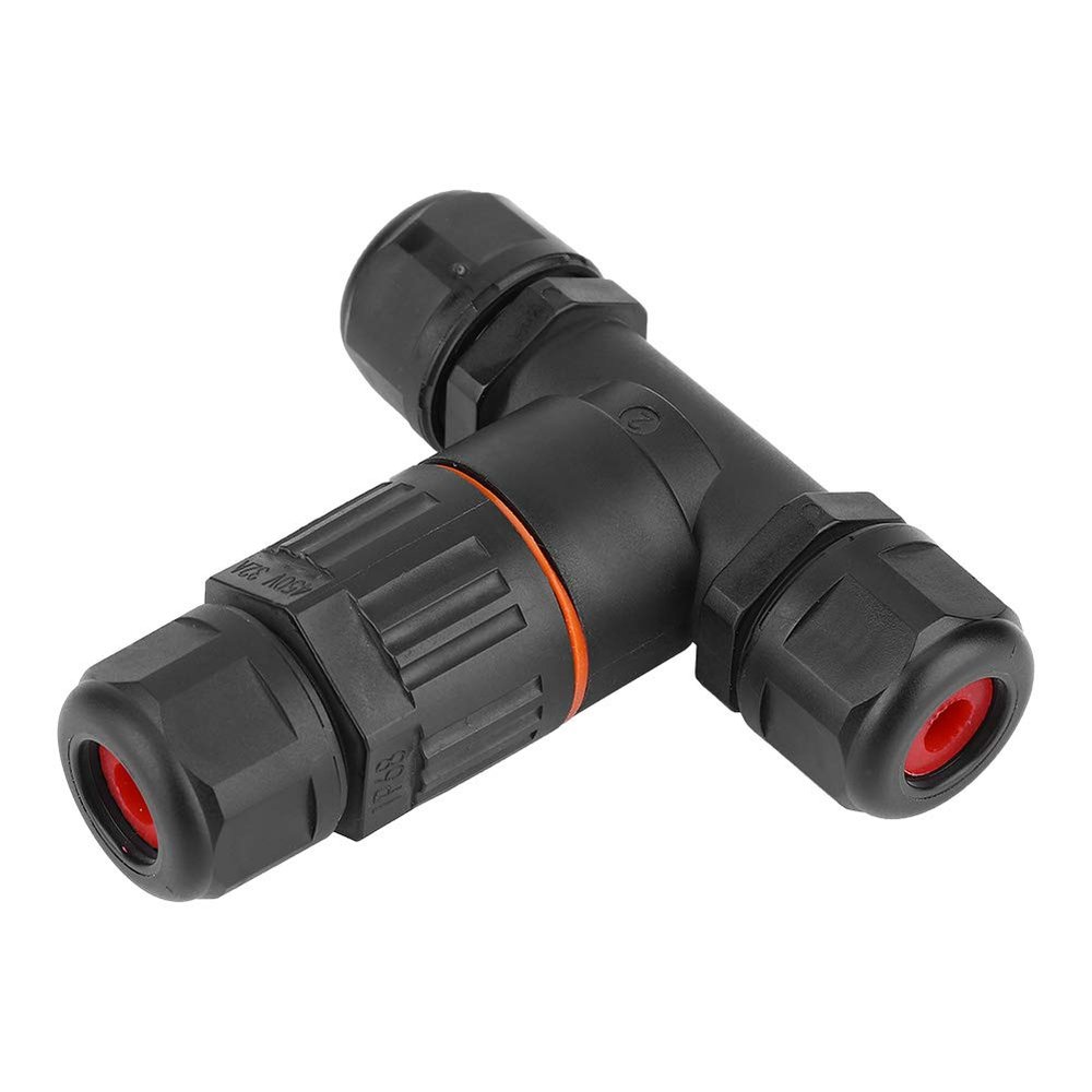 3 Way Cable Connector Junction Box for Outdoor Electrical and Connections IP68 Rated 450V 32A Capacity