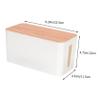 CHICAMPERA Cord Hider Wire Covers for Cords Wire Organizer Wall Cable Management Cable Box view 2