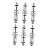 CHICAMPERA 6pcs Threaded Screw Adapter for Flash Light Stands Spigot for Monopods Tripods and Photography Equipment Connector view 1
