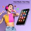 160GB MP3 Player with Bluetooth and WiFi, innioasis Music Player with Spotify,Pandora,Amazon Music,4" Touch Screen Android MP4 MP3 Player for Kids with Libby,Audible,Spotify Kids (Purple) view 2