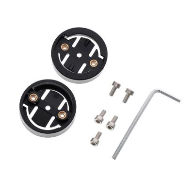 Garneck 2pcs Cycling Accessories Bike Computer Mount Insert Base Multi-Functional Mount Kit