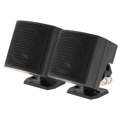 CHICAMPERA 2pcs Car Audio Speaker High-end Voice Loudspeaker for Enhanced Sound Quality Compact Design for Easy Installation Vehicles