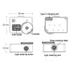 COYEUX Light Meter, Real-time Metering and One-Button Metering, with OLED Screen Design, 30 Reflected Metering, for Vintage Cameras view 4