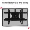 Adjustable Ceiling TV Mount Bracket, Tilt Swivel Ceiling TV Mount, Ceiling TV Mount, Fits 55-75 Inch TVs, Mount On Ceilings, Max 600x400mm view 3