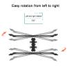 Adjustable Ceiling TV Mount Bracket, Tilt Swivel Ceiling TV Mount, Ceiling TV Mount, Fits 55-75 Inch TVs, Mount On Ceilings, Max 600x400mm view 4