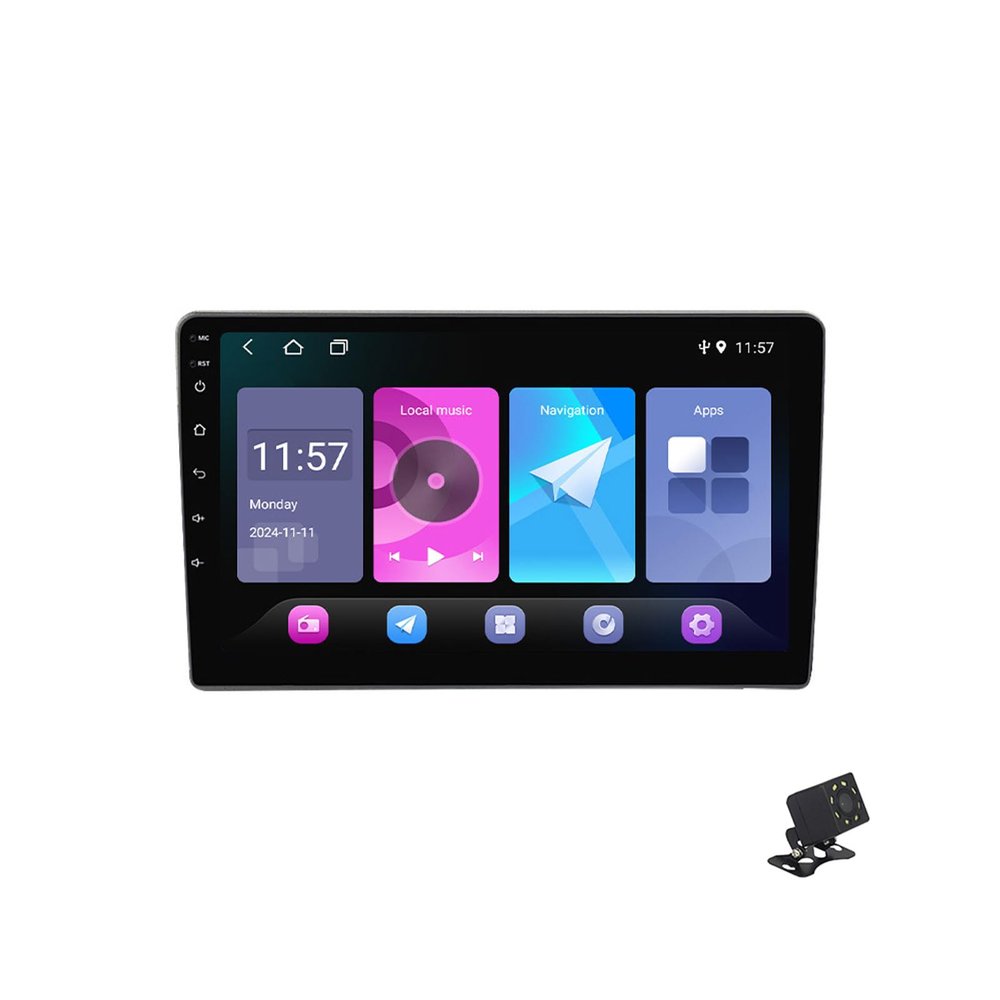 Android 14 Car Stereo Wireless Carplay Auto Radio Compatible with Opel Astra H 2004~2014 Car Entertainment Multimedia System with Bluetooth GPS Navigation FM Radio,1G+16G