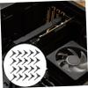 Gatuida 20pcs Silicone - Shaped Fan Screws for CPU Radiator Mounting Reduces Noise and Computer Cases view 3