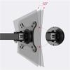 JIANGSHUAIM Monitor Stand Single Monitor Wall Mount, Full Motion Adjustable Wall Mount, for Most 10-27" Monitors Within 33.0 Lbs view 2