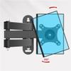 JIANGSHUAIM Monitor Stand Single Monitor Wall Mount, Full Motion Adjustable Wall Mount, for Most 10-27" Monitors Within 33.0 Lbs view 4