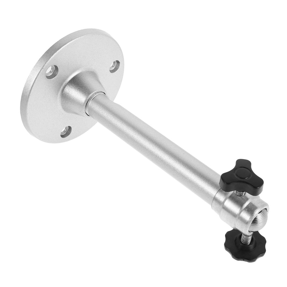 DIYEAH Ceiling Projector Mount Stand Mini Wall Mount Bracket Single Hole Fit Easy Installation Aluminum Alloy Flexible Projection
