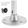 DIYEAH Ceiling Projector Mount Stand Mini Wall Mount Bracket Single Hole Fit Easy Installation Aluminum Alloy Flexible Projection view 3