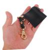 MUCKLILY PU Film Holder Bag for Photographers Portable Camera Film Storage Case Compact Keychain Design for Outdoor Photography Lightweight Accessory in Black view 3