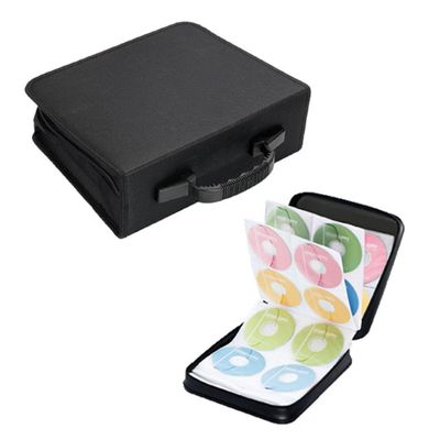 OHPHCALL Cd Box Disc Capacity Dvd Case Storage Bag Organizer Disc Storage Easy to Use Protects from Scratches