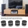 4PCS Speaker Spikes HiFi Spring Isolation Feet Pad, Spring Speaker Spikes Sound Dampening Feet for HiFi Amplifier Speaker Turntable Player (Black) view 2