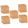 CIYODO 50pcs Kraft Paper Cd DVD Sleeves Organizers for Retro Party Scratch Case Cd Collectors Storage view 1