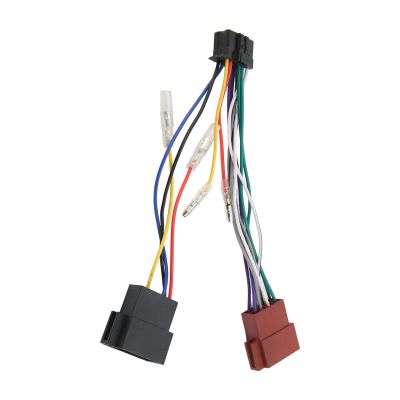 ABS Plastic Molded Radio ISO Adapter Cable, High Grade Stereo Wire Plug for Pioneer Unit 2015+ with Simple Structure Fits Lossless Replacement