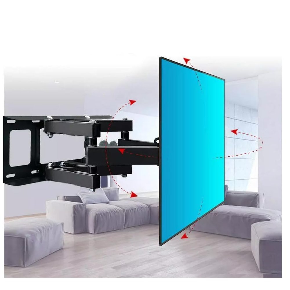 Articulating Full Motion TV Wall Mount Swivel Tilt for 32 42 47 50 55 60 65 70"