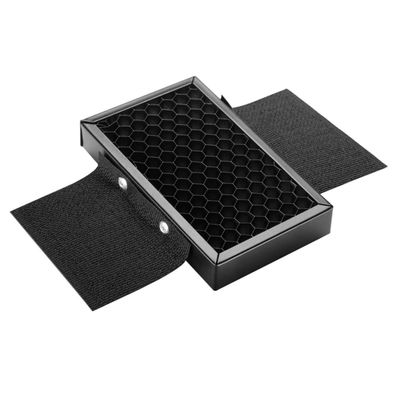 Yardenfun Portable Honeycomb Grid Reflector for Flash Easy Installation Durable Height for Camera Flashes and Photography