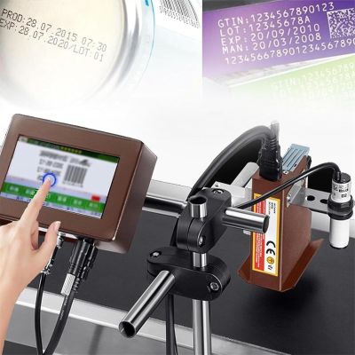 Lbxlhr Coding and Marking Equipment,Automatic Inkjet Coding Machine,Industrial Inkjet Printer,Portable Smart Printer,Label/Image/Date Printer(12.7mm)