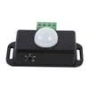 Automatic Light Switch, DC 12V 24V Body Security Infrared PIR Motion Sensor Detector Switch for LED Light Strip, Easy to Install and Simple to Use Adjust The Light Soft and view 1