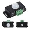 Automatic Light Switch, DC 12V 24V Body Security Infrared PIR Motion Sensor Detector Switch for LED Light Strip, Easy to Install and Simple to Use Adjust The Light Soft and view 4