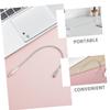 Angoily USB Keyboard Lamp Adjustable Gooseneck Eye-Caring LED Light for Laptop and Desk Flexible Mini USB Night Light Portable 2-Pack view 3