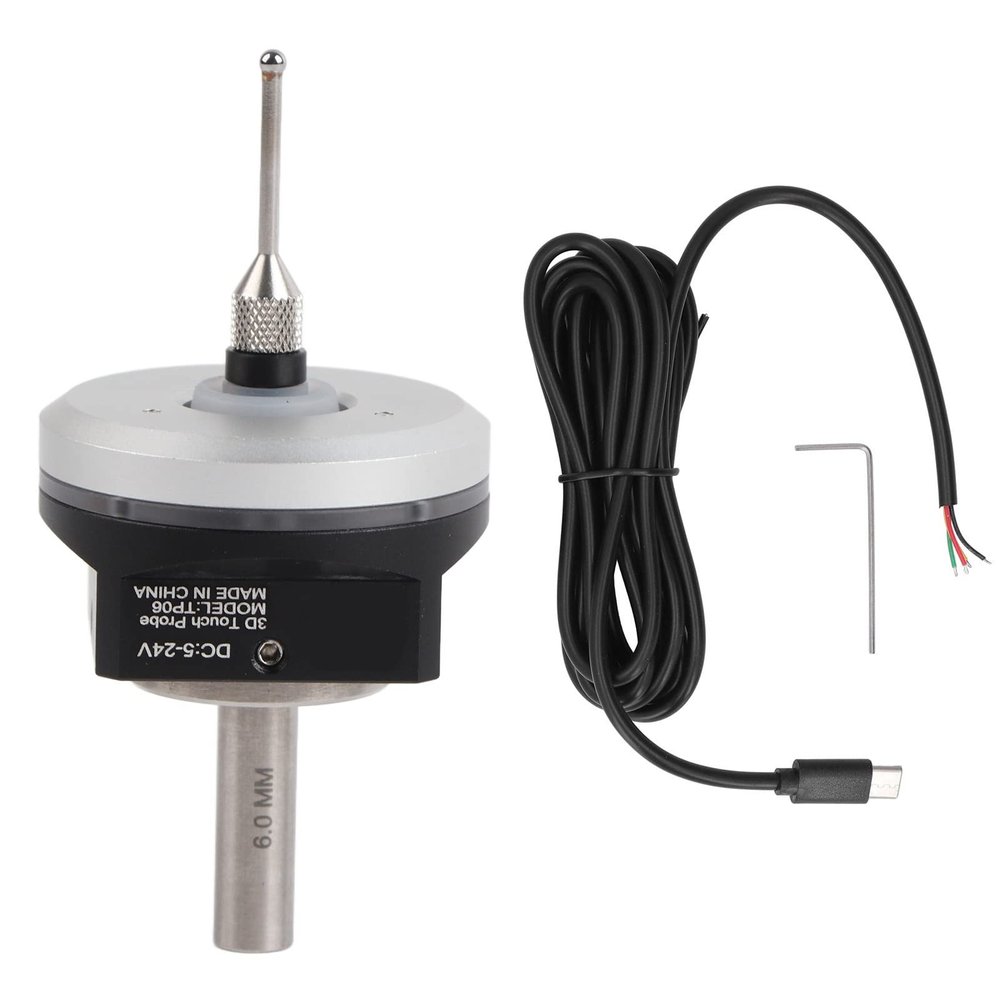 DC5 to 24V 3D edges Finder Multifunctional edges Locator for Fast edges Finding, Circle Center Finding and Table Shape Measurement
