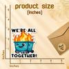 (4Pcs) Dumpster Fire Vinyl Sticker Pack, 3 Inch Waterproof Decals, Funny Designs for Laptops and Water Bottles view 3
