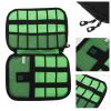 BRIGHTFUFU Electronics Organizer Travel Case for Cables Chargers Accessories Compact Portable Design for Tidy Storage for Business Trips and Daily Use view 2