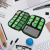 BRIGHTFUFU Electronics Organizer Travel Case for Cables Chargers Accessories Compact Portable Design for Tidy Storage for Business Trips and Daily Use view 4