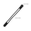 FOMIYES Silicone Umbrella Holder Strap Flexible Black Bundling Tie for Securing and Organizing Cords Reusable and Travel-Friendly Umbrella Strap view 2