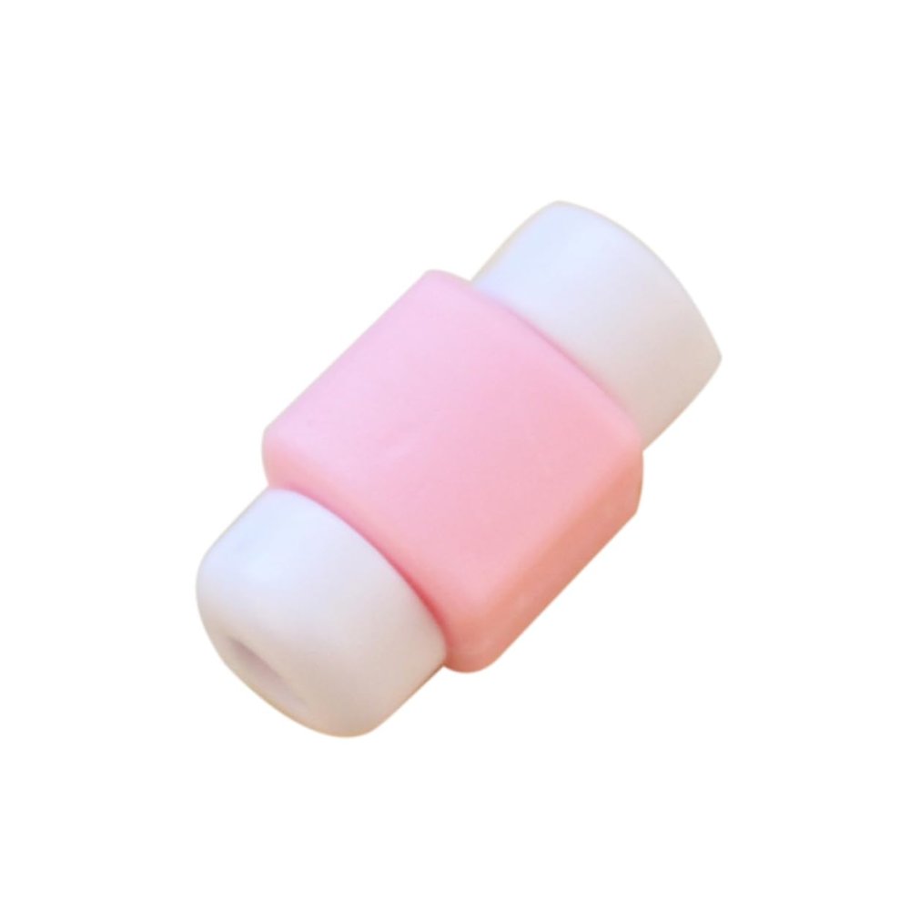 Holibanna Charging Cable Protector for 5 5S 6 6S 4-Piece Set Sturdy Cover Pink USB Cable Saver Compatible Accessories