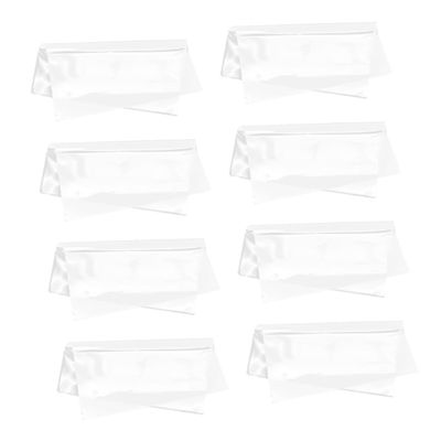 Cabilock 25pcs Vinyl Record Protective Bag Self Adhesive Sleeves Outer Cover for Record Collection Album Protective Cover
