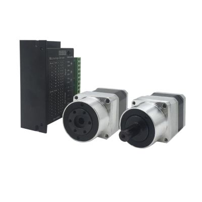 HFISWSAI Mini Harmonic Drive Stepper Motor Kit Joint,Rotating Platform,Cam Divider,4 axis,Motor(MINF11-42step-0.28Nm,100 to 1)