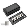 bodateng LIHUA Highest Amperage Rated DC 48v 300A 4 Terminal Studs Distribution Block Heavy-Duty Modular Design Car Bus Cable Organizer Box(Black) view 1