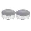 BRIGHTFUFU 2Pcs Aluminum Laptop Stand Slip Heightening Support for Improved Airflow Portable Desk Riser for and view 1