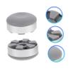 BRIGHTFUFU 2Pcs Aluminum Laptop Stand Slip Heightening Support for Improved Airflow Portable Desk Riser for and view 2