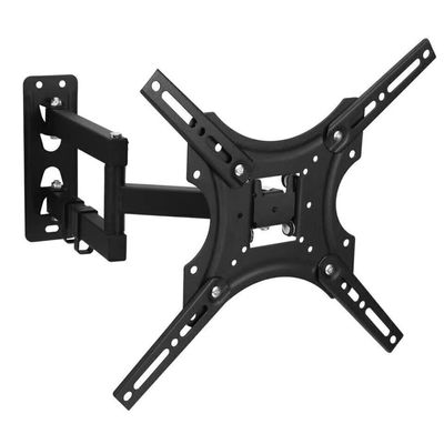 Full Motion TV Wall Mount Bracket Swivel Tilt for 26 32 36 37 40 42 46 49 50 55"