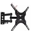 Full Motion TV Wall Mount Bracket Swivel Tilt for 26 32 36 37 40 42 46 49 50 55" view 2
