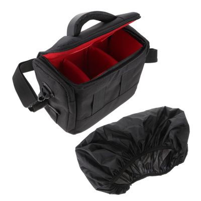 Tofficu Camera Bag and Shockproof Photography Bag Shoulder Strap Multi-pocket Design for Enhanced Storage and Durability for Outdoor Use