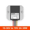 10-36V to 19V 1A 2A 3A 5A 8A 10A 15A 20ADC Power Regulator 12V24V to 19V Buck-Boost Module DC-DC Converter(10-36V to 19V 2A Y) view 2