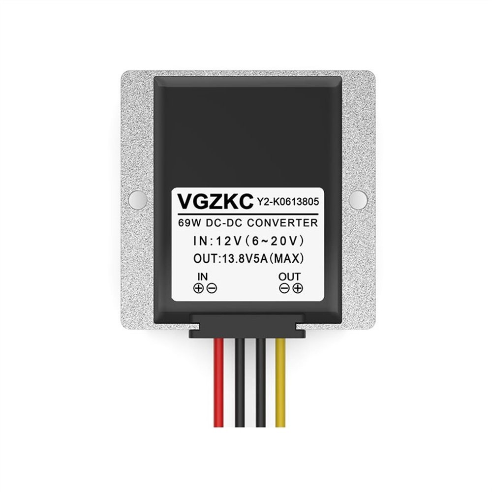 12V to 13.8V 1A 2A 3A 5A 8A 10A 15A 20A DC Power Converter 6-20V to 13.8V Automatic Buck-Boost Module(6-20V to 13.8V 5A Y2)