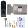 Smart Fingerprint Electric Control Lock, Stainless Steel Touchscreen Keyless WIFI Door Lock, Supports TUYA, with 5 Unlocking Methods, for Home Security view 1