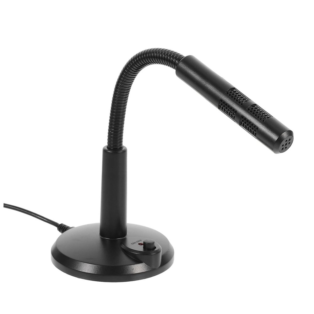 CHICAMPERA USB Microphone Stand Compact Design for Game Streaming Voice Chat and Meetings High Sensitivity Desktop Mic for Audio