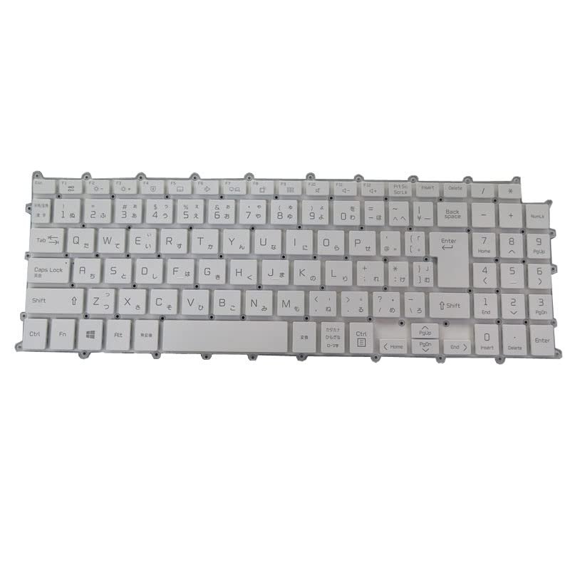 New Laptop with Backlit Keyboard for LG 16Z90R 16Z90R-A 16Z90R-G 16Z90R-K 16Z90R-A.ADB9U1 16Z90R-EA70K 16Z90R-G.AA56C2 16Z90R-K.AAB7U1 AAS6U1 Japanese JP White No Frame