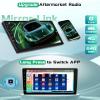 8 Core 4G+64G 5G WiFi Car Radio Stereo for Ford Escape 2007-2012/Mazda Tribute 2007-2012 with DSP Carplay Android Auto, Sellrich 9" 1280P Touch Screen Radio with BT 5.0 GPS FM/RDS SWC Backup Camera view 3