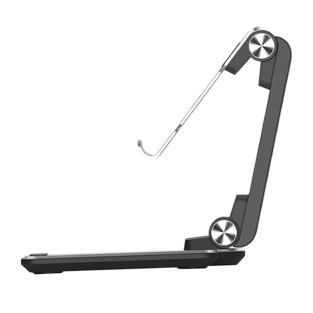 HOLIDYOYO Adjustable Foldable Tablet Stand Holder Durable Desktop Pad Bracket for Phones and Tablets Portable Design with Height and Angle Space Saving Storage